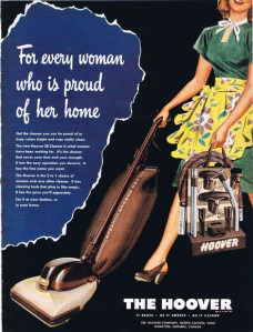 Vintage Hoover Vacuum Ad